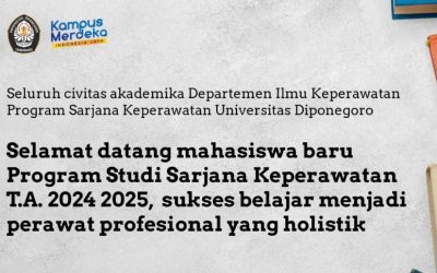 Undip Sambut 333 Mahasiswa Baru Program Sarjana Keperawatan