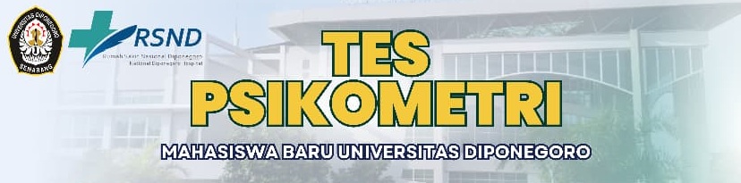 Pengumuman: Tes Psikometri Mahasiswa Baru UNDIP Tahun 2025