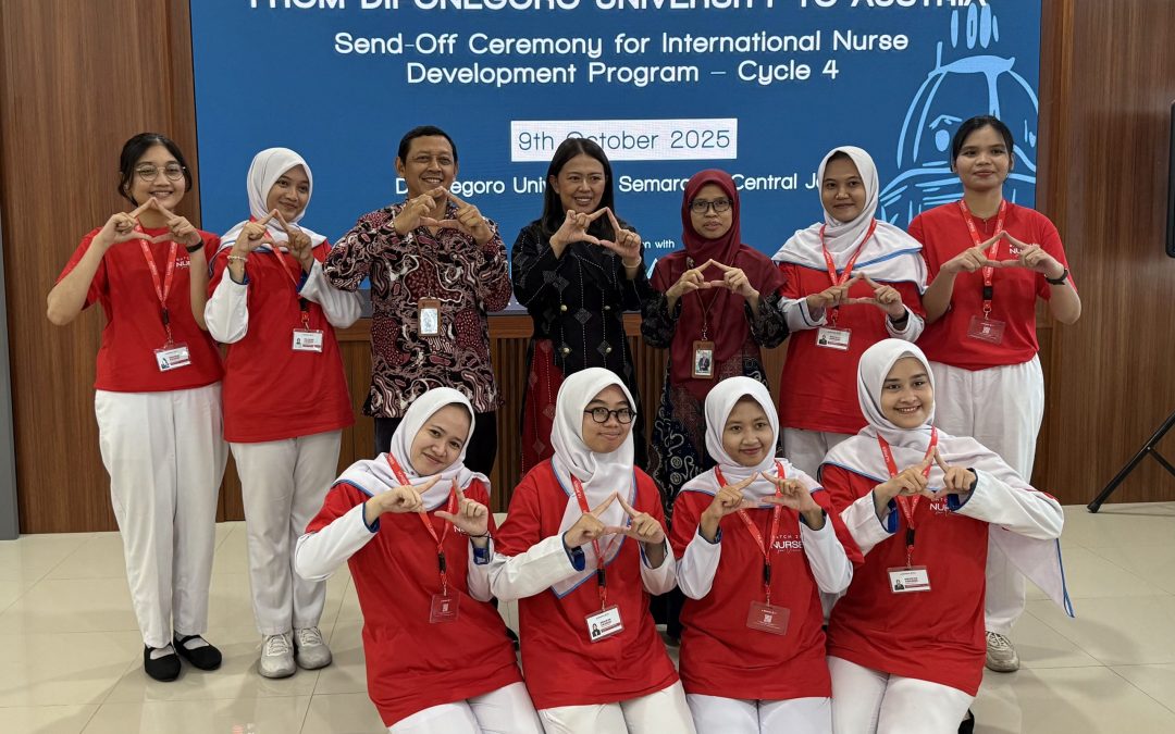 19 Mahasiswa Keperawatan FK UNDIP Lolos Program Beasiswa Internasional ‘Nurse for Vienna’ & Siap Lanjut Studi ke Austria